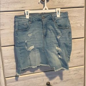 Denim skirt